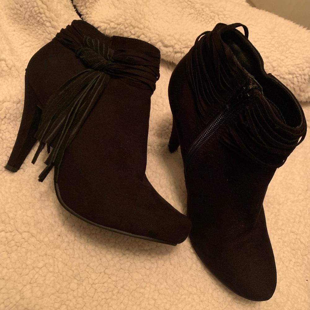 Call it Spring Black Booties